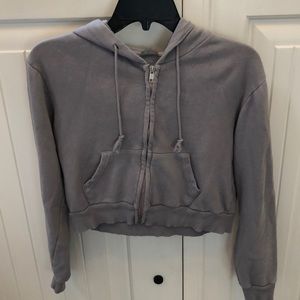 Brandy Melville/John Galt Cropped Sweatshirt